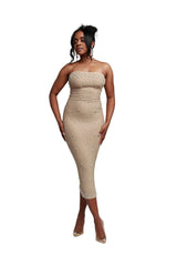 Champagne Veil Dress