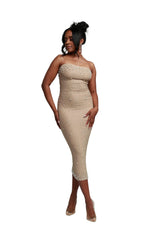 Champagne Veil Dress