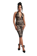 Noir Illusion Catsuit