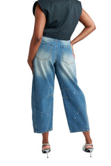 Sculpted Barrel Denim Pant