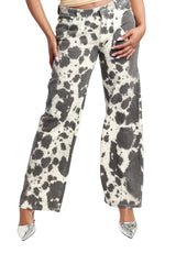 Cowhide Denim Pant