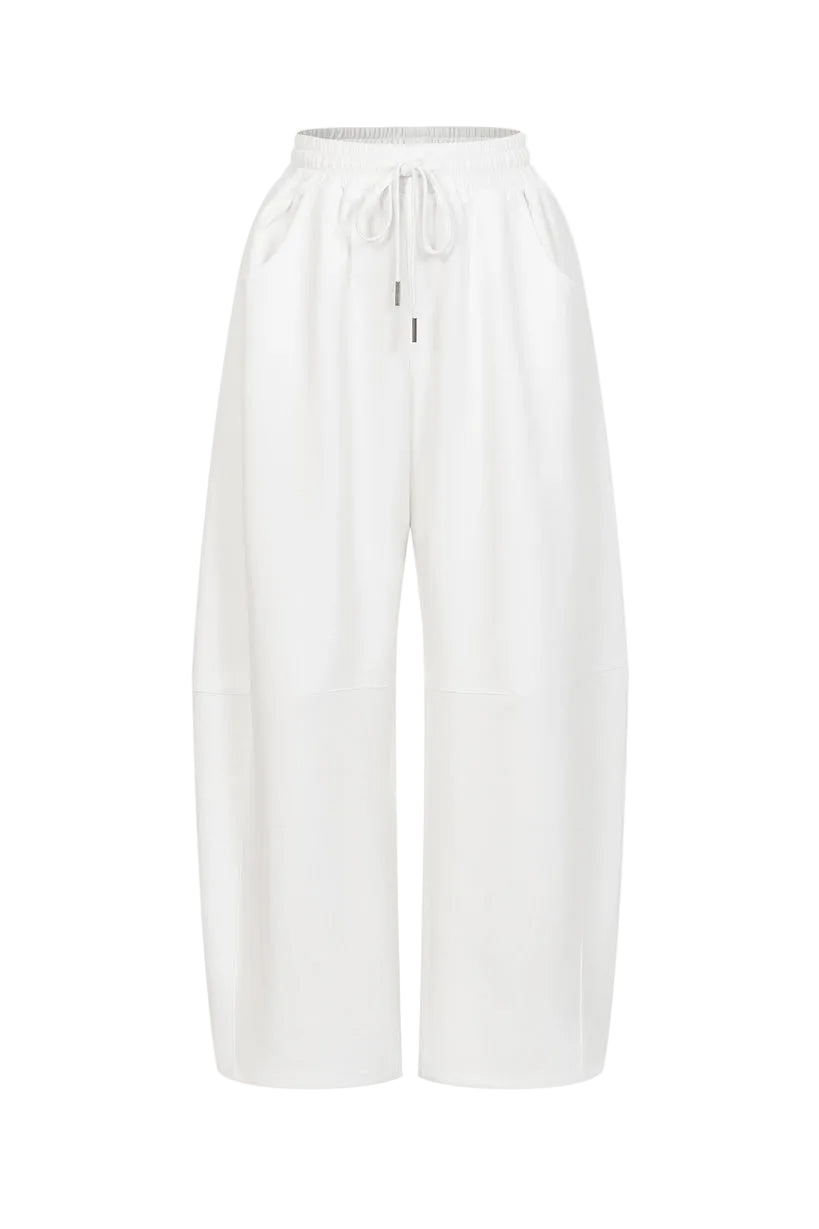 Cream Barrel Sweatpants